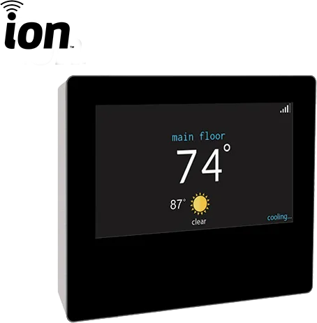 HEIL Ion smart thermostat touch screen